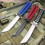9,5 Zoll Samurai-Tanto-Klinge im japanischen Stil, Butterfly-Messer Balisong