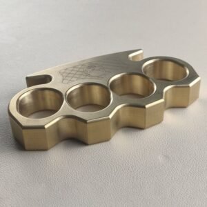 Thickened brass knuckle dusters self-defense EDC tools,schlagring – Bild 5