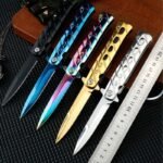Neue outdoor klappmesser outdoor ausrstung lebensrettende messer verbesserte version