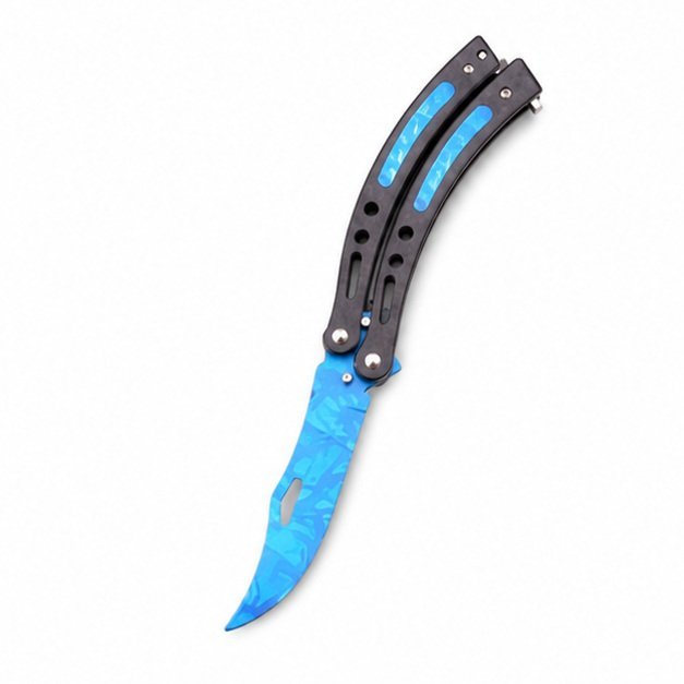 17556-main-white-clean CSGO Butterfly BALISONG Trainermesser