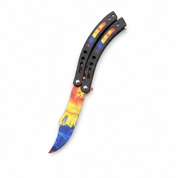 17567-main-white-clean CSGO Butterfly Trainer Balisong