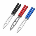 Originales Butterfly-Trainingsmesser mit Dreschflegel