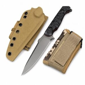 Outdoor Survival gerades Messer hohe Härte Abenteuer Wildnis Überleben gerades Messer-02