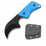 Neck Knife G10-Griff mit Kydexscheide EDC-Werkzeug-Blau