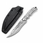 Gerades Eismesser, hohe Härte und scharfes Jagdmesser, gerades Handmesser