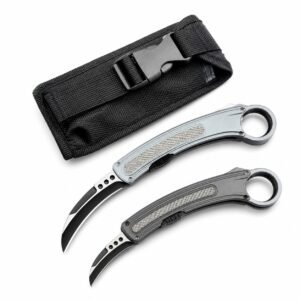 Raptor Claw Black-Blade OTF Karambit-Messer