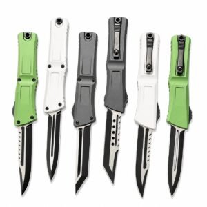 Microtech Big Dragon Gen 3 OTF-Messer mit schwarzer Klinge