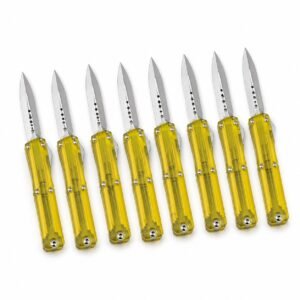 Transparentes OTF-Messer der 3. Generation von Microtech Dalong