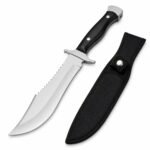 Jungle Wolf Foreign Trade Edition Messer mit feststehender Klinge aus schwarzem Titan
