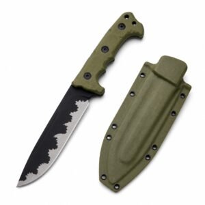 Miller Brothers M33 Messer mit feststehender Klinge und integriertem Kiel