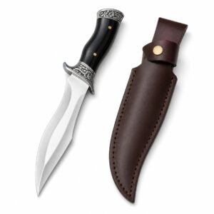 Brechen Sie das Eis mit einem kleinen Straightness-Messer mit fester Klinge