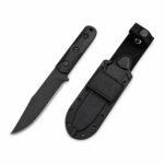 Das Kaspert EK50 Straight Hat No Logo-Messer mit feststehender Klinge