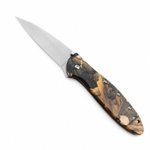 Kashow 1660 Klappmesser mit gefaltetem Camouflage-Griff